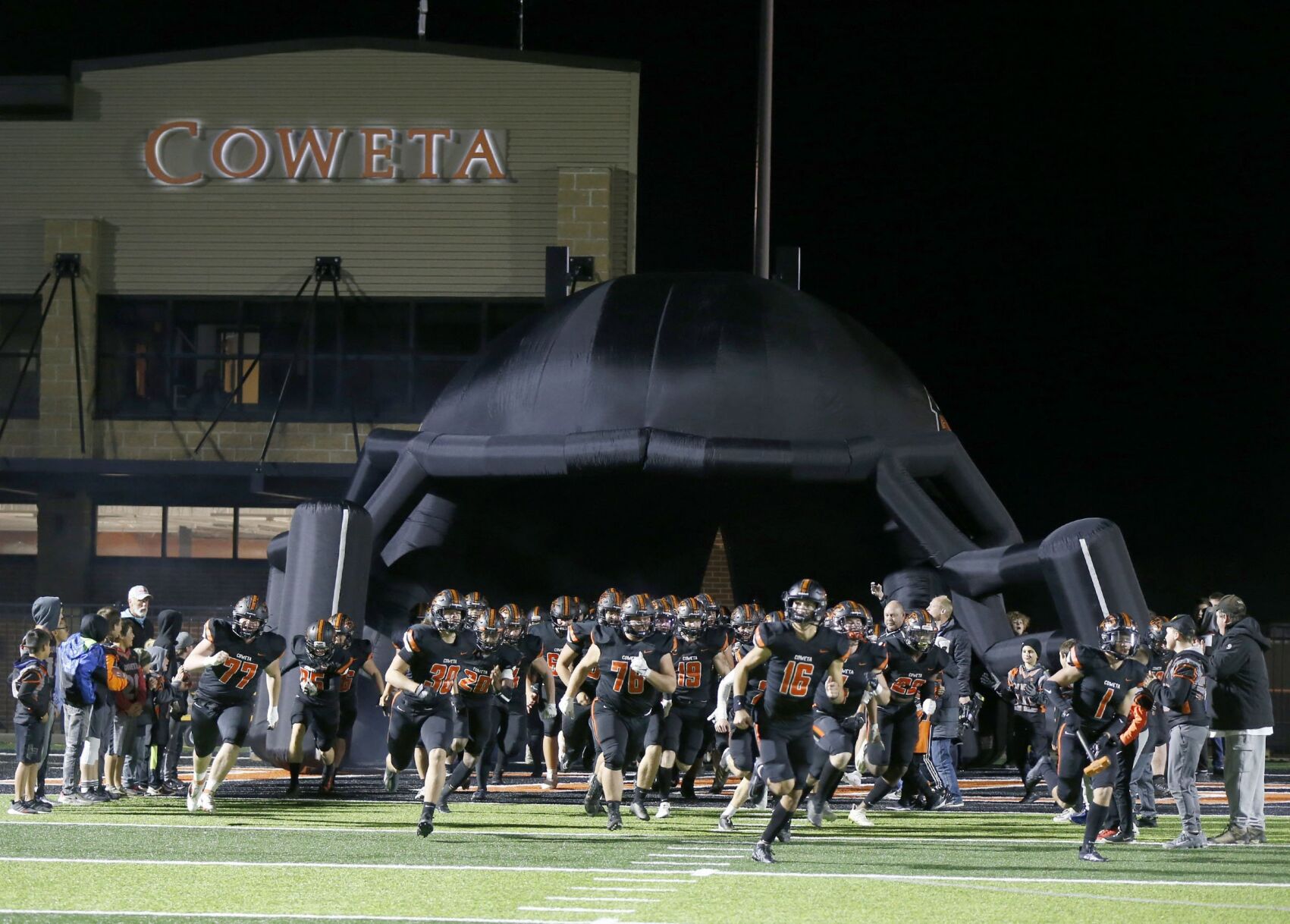 Coweta Tahlequah football